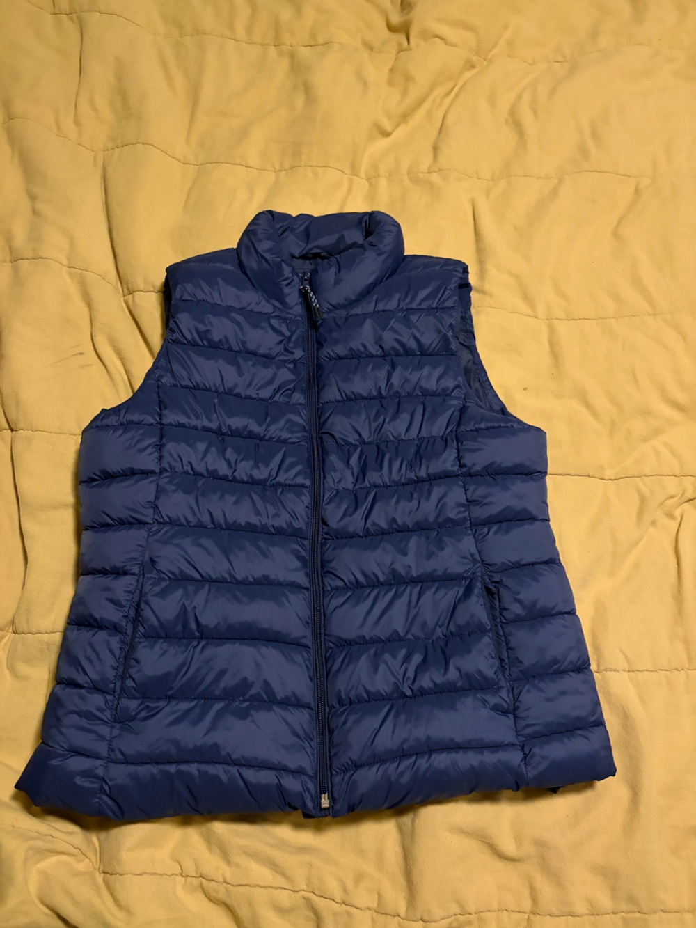 GAP Navy Blue Quilted Puffer Vest